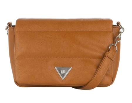 BOLSA MÉDIA TRANSVERSAL RAFITTHY 28.24189A - Caramelo