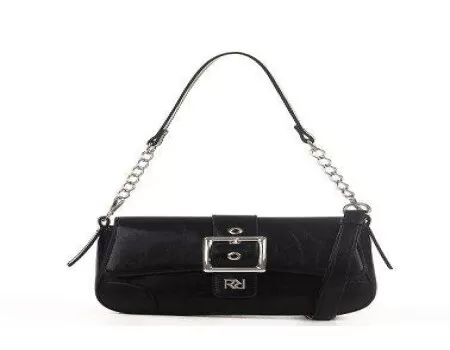 BOLSA MINI COM DET. FIVELA RAFHITTY 28.13702 - Preto