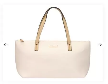 BOLSA SHOPPING BAG CLASSICA WJ 45514 - Branco