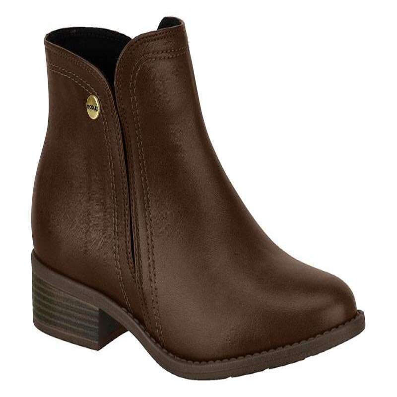 bota chelsea modare lisa marrom