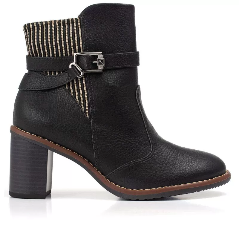 BOTA ANKLE BOOT PICCADILLY MAXITHERAPY 342015 Preto Delabela