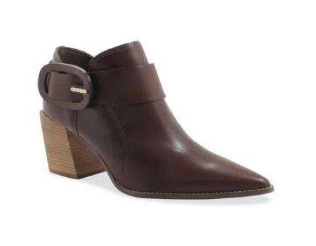 BOTA CANO BAIXO WOOD EM COURO BOTTERO 327002 - Marrom