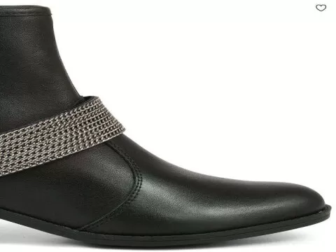 BOTA CANO CURTO CRAVO E CANELA 136825 - Preto