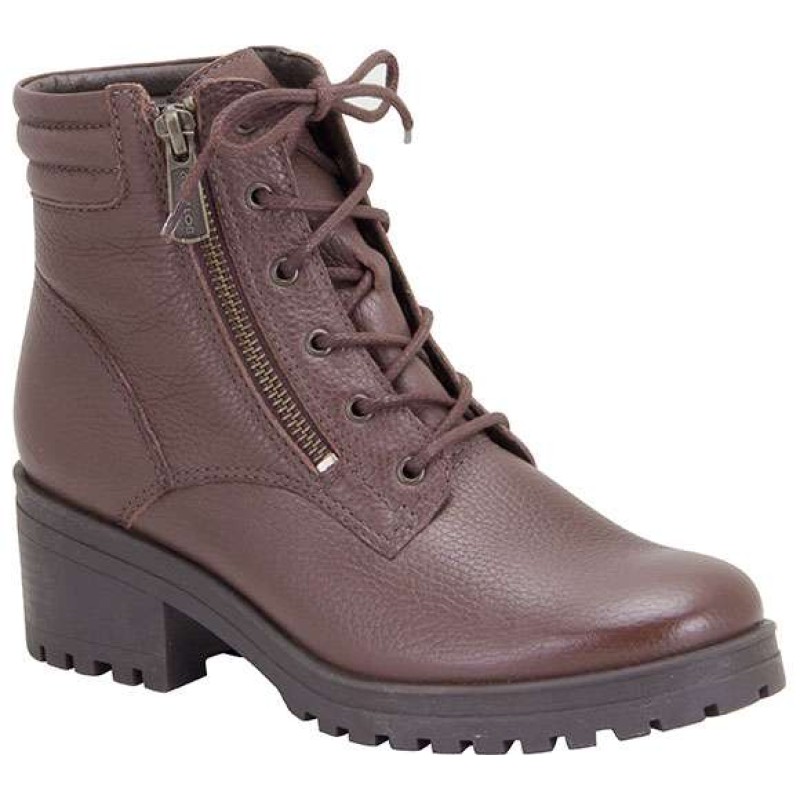 bota cano curto feminina bottero