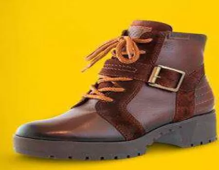 BOTA COTURNO COURO BOTTERO LIMITED EDITION 304601 - Marrom