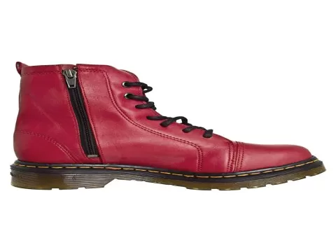 BOTA COTURNO CRAVO CANELA 85605 - Vermelho