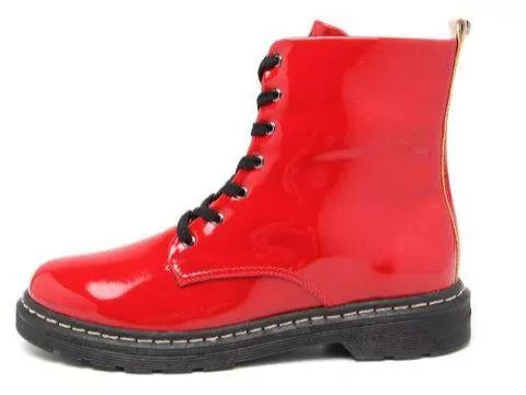 BOTA COTURNO CRAVO E CANELA 85635-3 - Vermelho