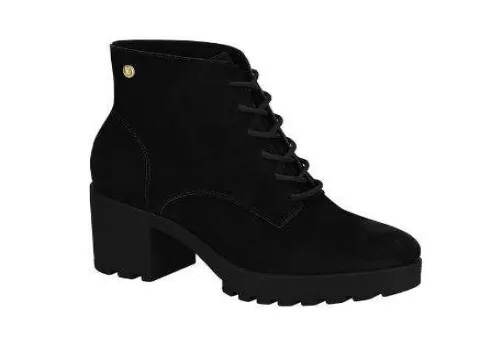 BOTA COTURNO FEMININO TRATORADO VIZZANO 3073.100 - Preto