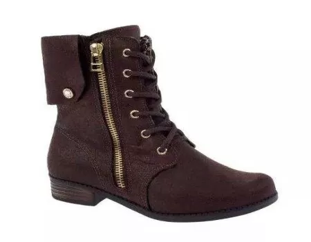 BOTA COTURNO KLIN ALEXIA 163.0040 - Marrom