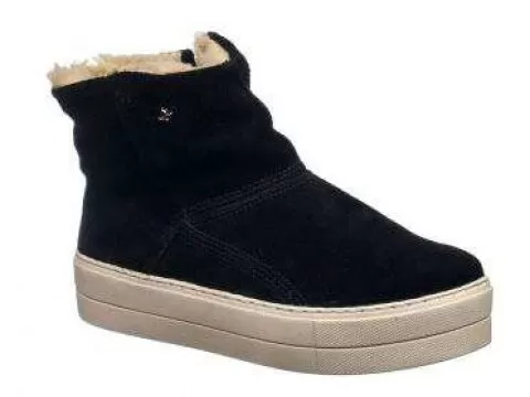 BOTA FLATFORM PELUCIADA CRAVO E CANELA 148914 - Preto