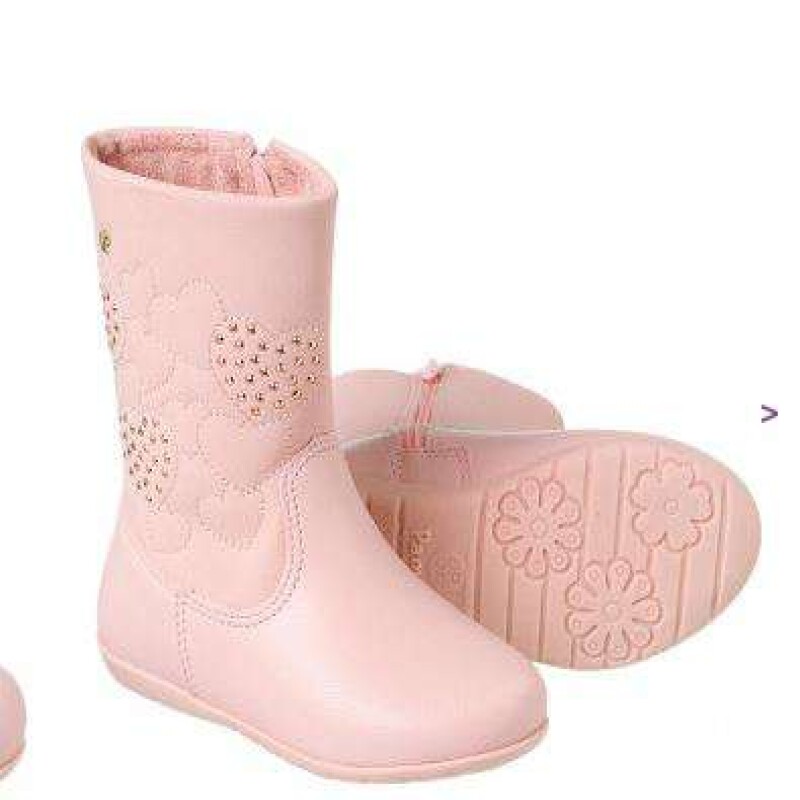 bota infantil pampili rosa