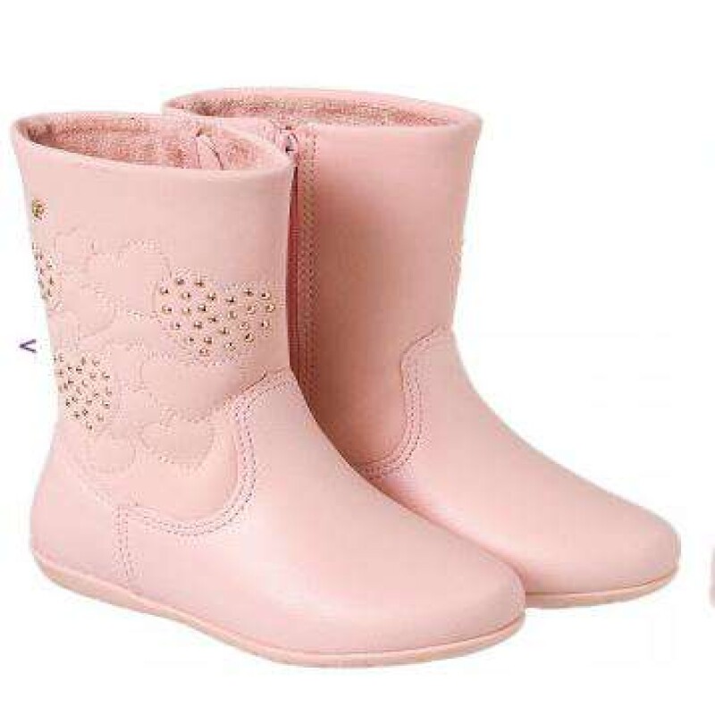 bota infantil pampili rosa