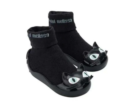 BOTA MINI MELISSA ALPHA PLAY BEBE 32836 - Preto