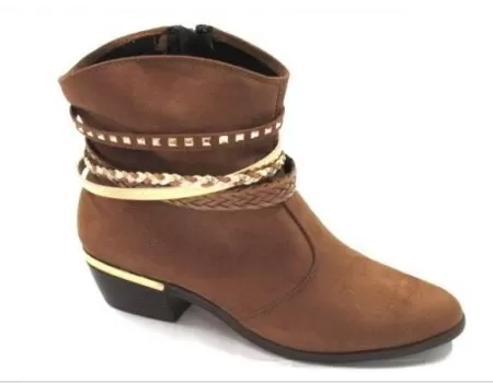 BOTA MOLECA 5280.104 - Caramelo