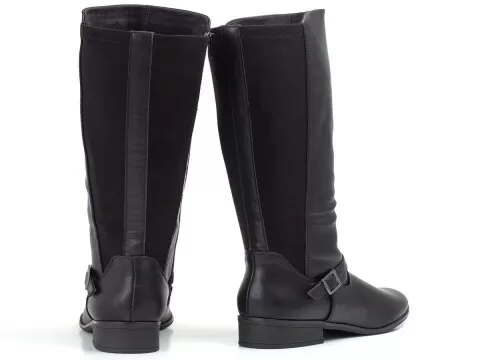 BOTA MONTARIA SALTO BAIXO PICCADILLY 650057 - Preto