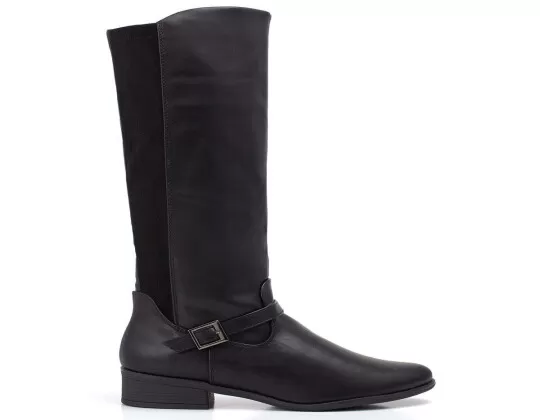 BOTA MONTARIA SALTO BAIXO PICCADILLY 650057 - Preto