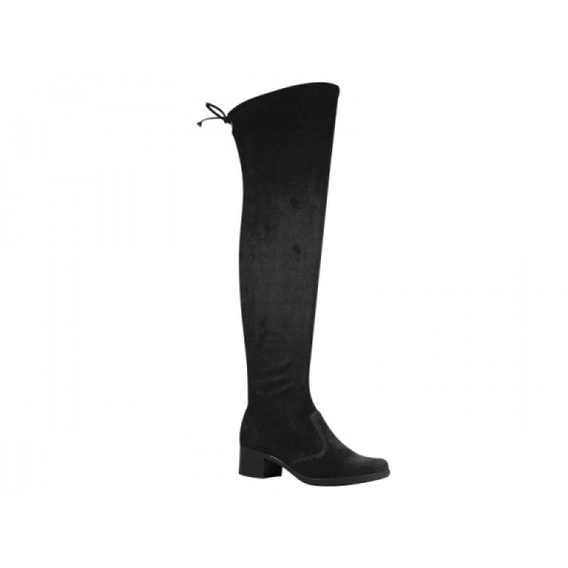 BOTA OVER THE KNEE MISSISSIPI X5954 - Preto - Delabela