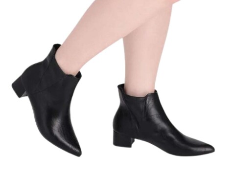 BOTA TACI CANO CURTO SALTO MÉDIO PICCADILLY 739059 - Preto