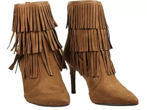 Bota marrom vizzano sales
