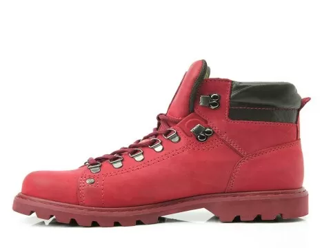 BOTA EM COURO WORKER CLASSIC WEST COAST 5790 - Vermelho