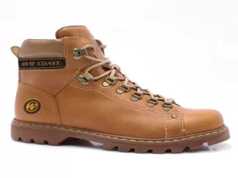 BOTA EM COURO WORKER CLASSIC WEST COAST 5790 - Bege