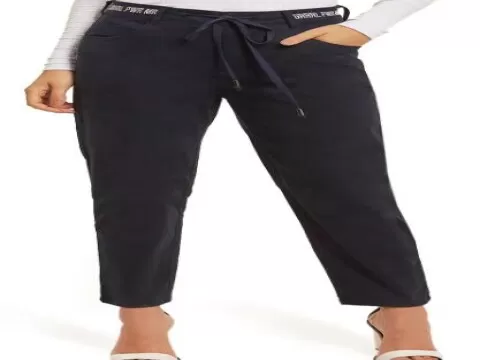 CALÇA COMFORT CÓS INTERMEDIÁRIO MORENA ROSA 105342 - Marinho