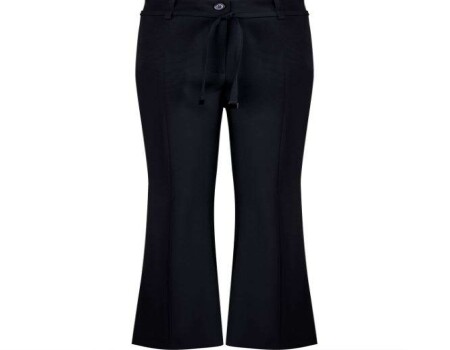 CALÇA FLARE ALF.DET.AMARRAÇÃO C/BOLSO SEIKI 750165 - Preto