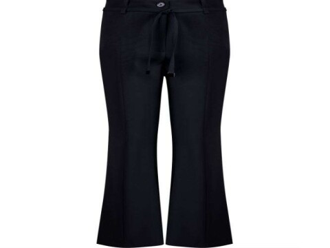 CALÇA FLARE ALF.DET.AMARRAÇÃO C/BOLSO SEIKI 750165 - Preto