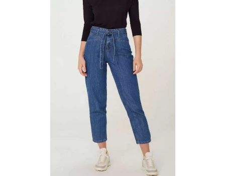 CALÇA JEANS RETA FEMININA HERING H9AY - Jeans