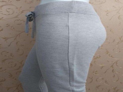 CALÇA BÁSICA FEMININA HERING 05FH - Cinza