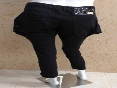 CALÇA CENOURA FATO BÁSICO 5389 - Preto