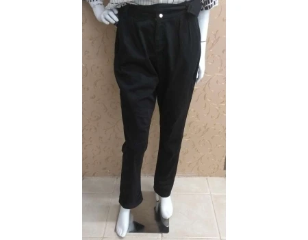 CALÇA CENOURA ZINCO COM FAIXA 102156 - Preto