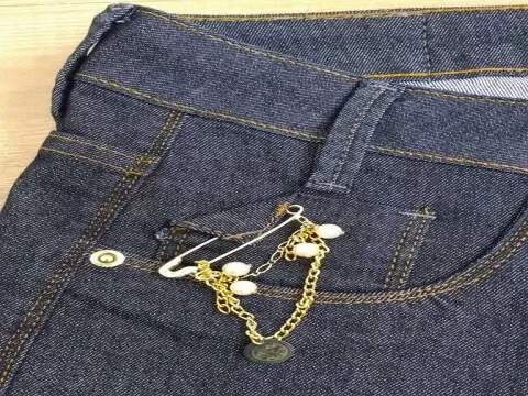 CALCA CIGARRETE COS ALTO EMPORIO JEANS ST2589 - Jeans
