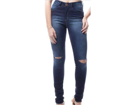 CALÇA CIGARRETE MID RISE SKINY DENUNCIA 23812