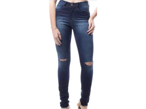 CALÇA CIGARRETE MID RISE SKINY DENUNCIA 23812