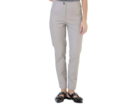 CALÇA COTTON C/BOLSO S/PASSANTES SEIKI 550332 - Cinza