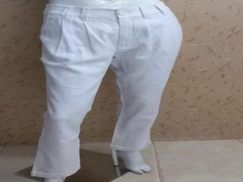 CALÇA DE LINHO FEMININA HERING KKJV - Branco