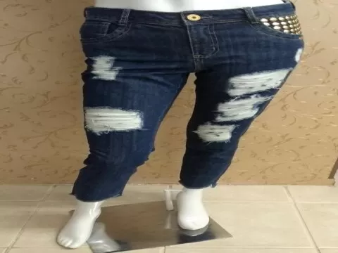 CALÇA DESTROYER MORENA ROSA 201688 - Jeans