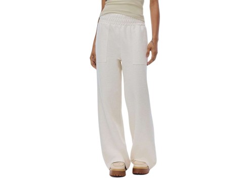 CALÇA EM ALGODÃO FEM HERING KHTD - Cru