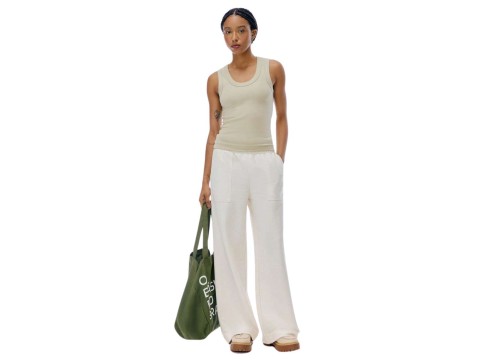 CALÇA EM ALGODÃO FEM HERING KHTD - Cru
