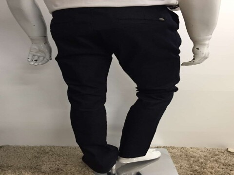 CALÇA ESSENCIAL SLIM FIT OGOCHI 2002001 - Jeans escuro