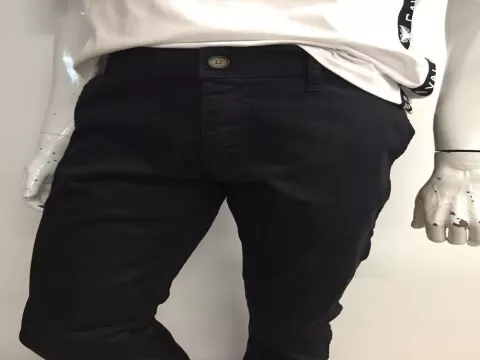 CALÇA ESSENCIAL SLIM OGOCHI 2000009 - Preto