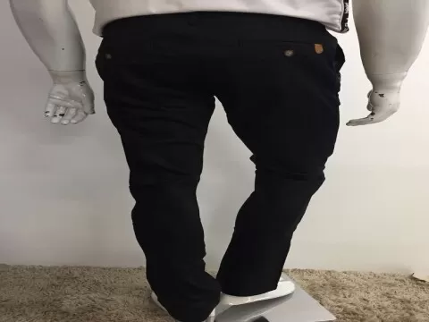 CALÇA ESSENCIAL SLIM OGOCHI 2000009 - Preto