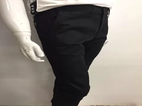 CALÇA ESSENCIAL SLIM OGOCHI 2000009 - Preto