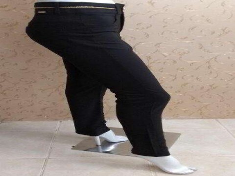 CALÇA FEMININA COM ZÍPER NO CÓS PRÉ-ESTRÉIA PI6CL14 - Preto