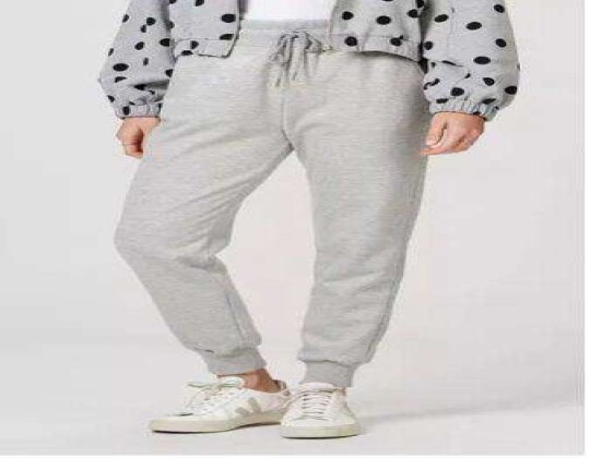 CALÇA FEMININA EM MOLETOM JOGGER HERING 05V2 - Cinza