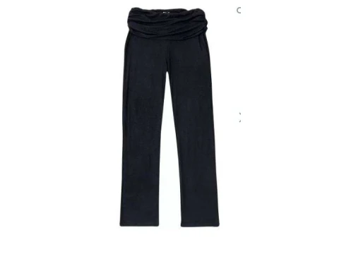 CALÇA FEMININA EM RIBANA HERING 7BY5 - Preto CALÇA FEMININA EM RIBANA HERING 7BY5 - Preto
