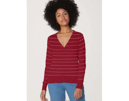 CALÇA FEMININA EM TECIDO DE VISCOSE HERING K0VU - Bordo
