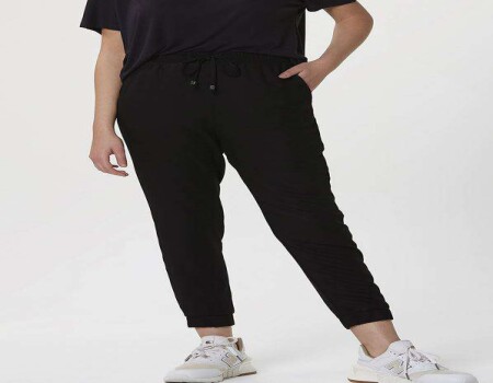 CALÇA FEMININA PANTALONA HERING H9A8 - Preto