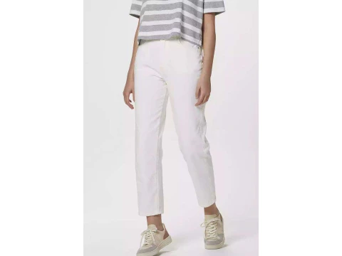 CALÇA FEMININA SARJA HERING H9A9 - Off white